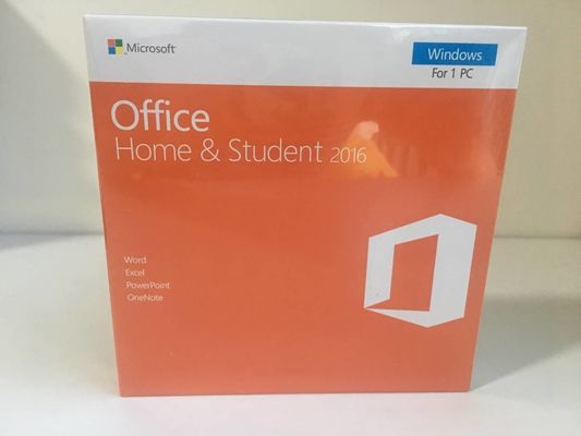 Đóng gói bán lẻ Microsoft Office 2016 Home And Student DVD / Card